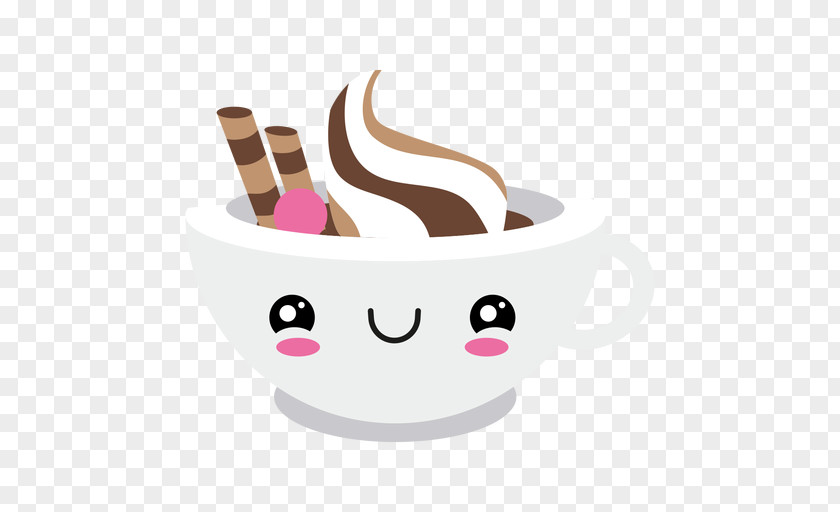 Coffee Ice Cream Frozen Food Cartoon PNG