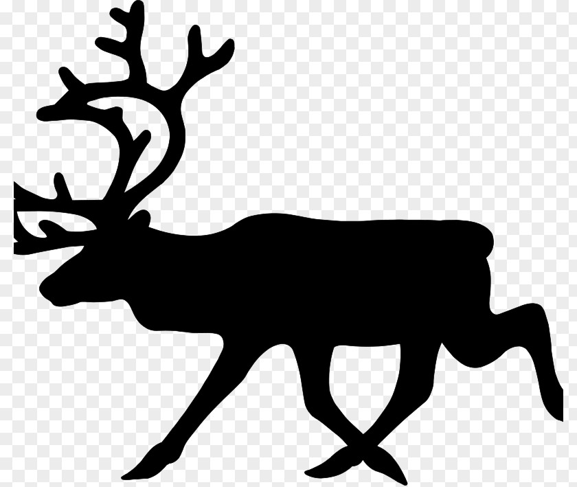Deer Reindeer Santa Claus Rudolph Clip Art PNG