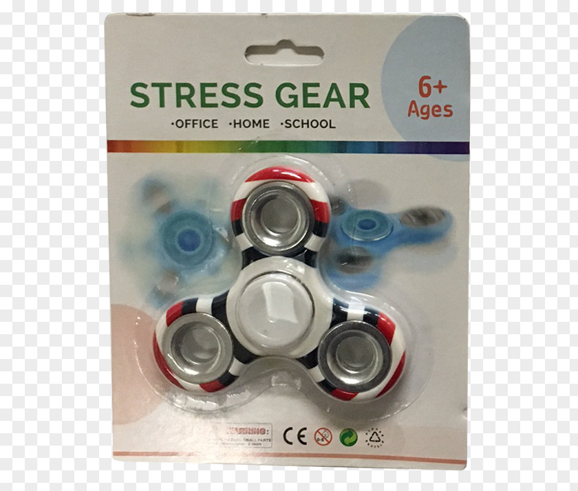 Fidget Spinner Stress Gear Plastic Spinner, 6+ Product PNG