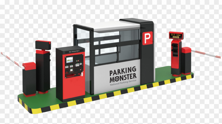 Parking System Car Park Vehicle Fare Adjustment Machine 디지털파이 PNG