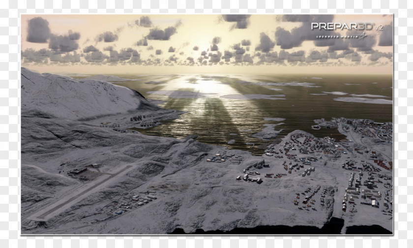 World Scenery Microsoft Flight Simulator X Nuuk Airport Lockheed Martin Prepar3D 2004: A Century Of X-Plane PNG