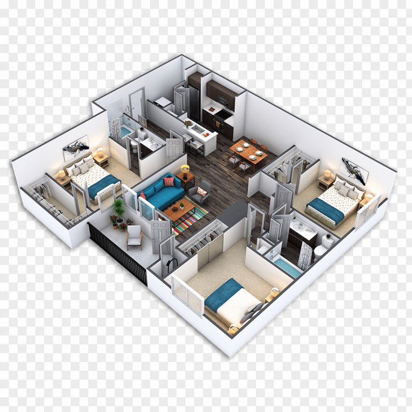 Apartment Griffis Parmer Lane Renting Lakeline Station Floor Plan PNG