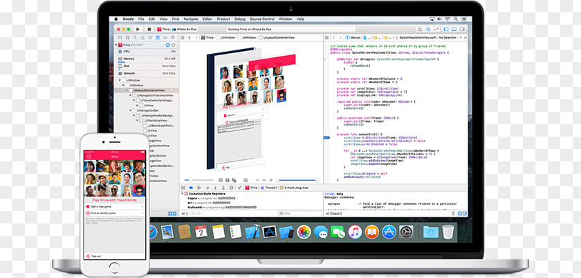 Apple Computer Program Xcode Developer Integrated Development Environment PNG