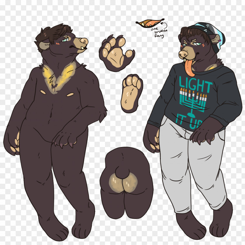 Drawing Bear Sun American Black Furry Fandom Smokey PNG