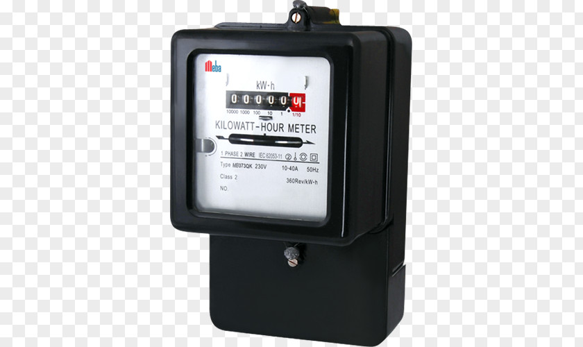 Energy Electricity Meter Single-phase Electric Power Smart PNG