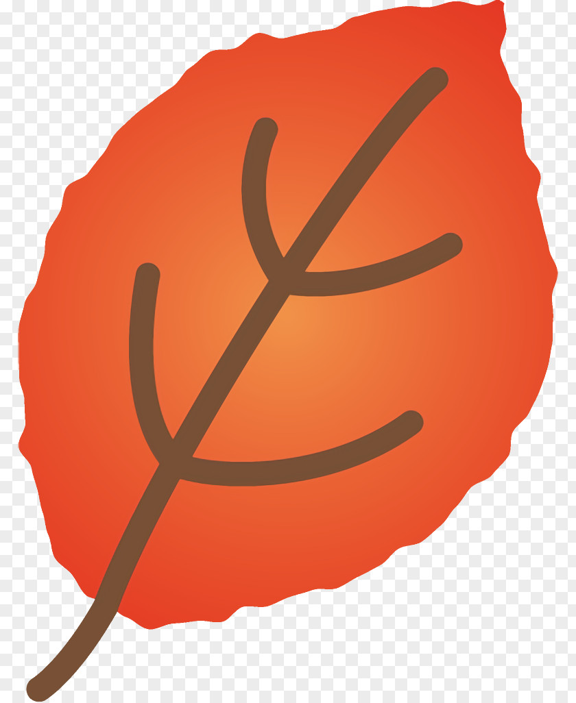 Leaf Orange PNG