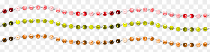 Pearl Chain Parelketting Bead Stringing Clip Art PNG