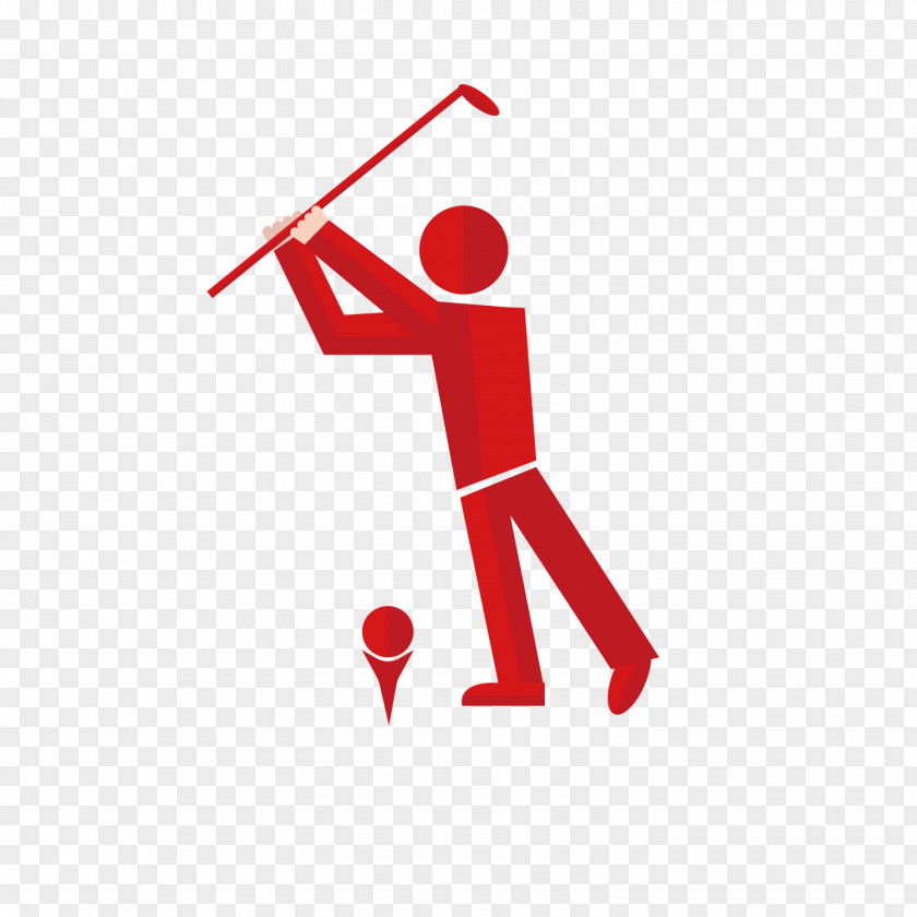 Red Golf Sport Stock Illustration Photography PNG