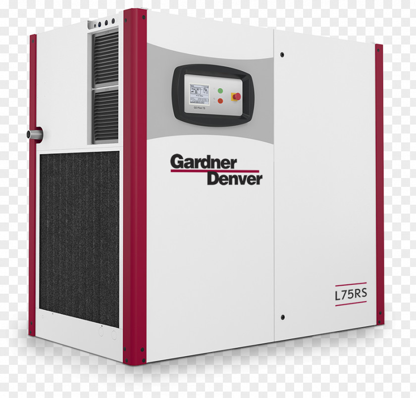 Screw Rotary-screw Compressor Gardner Denver Machine PNG