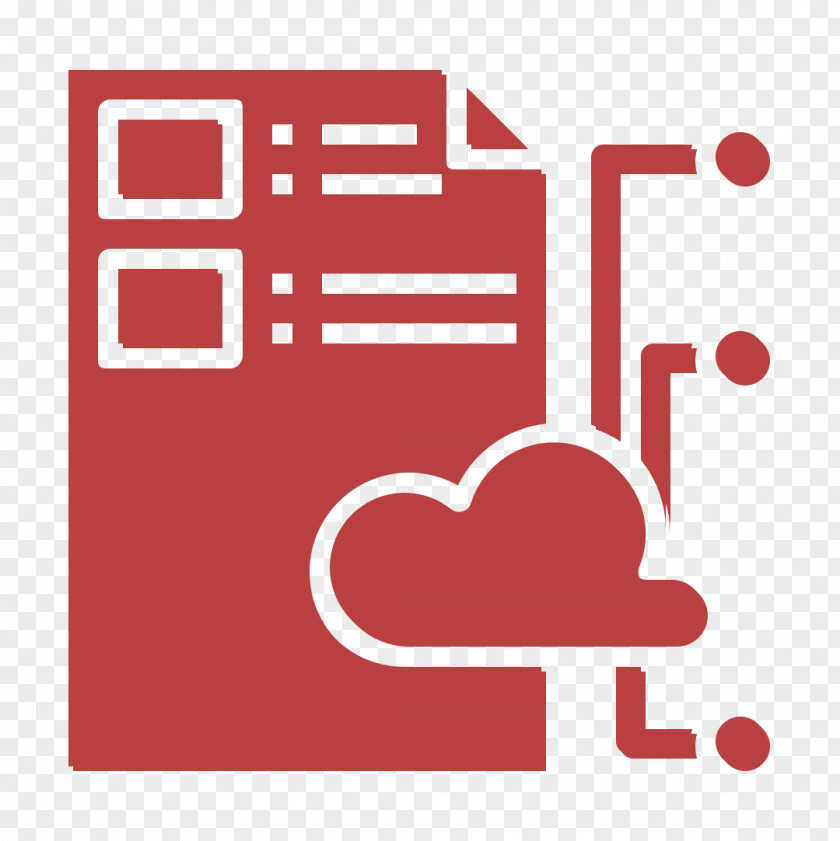 Archive Icon Digital Service Cloud PNG