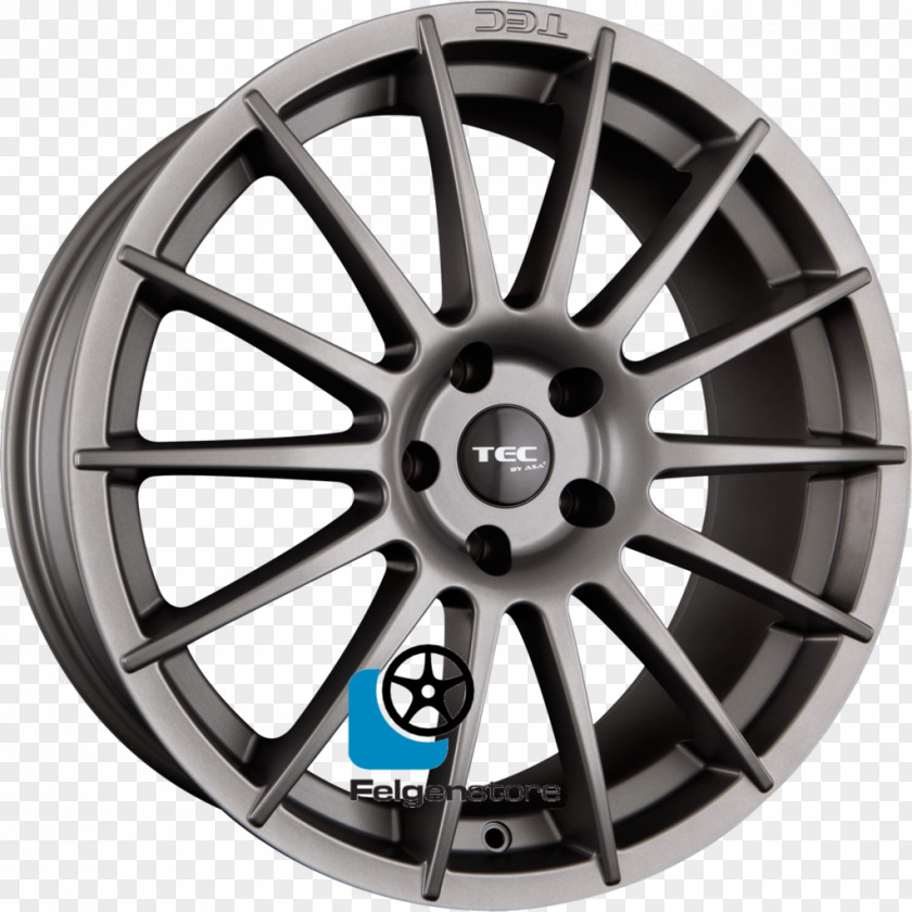 Car Rim Gunmetal Alloy Wheel OZ Group PNG