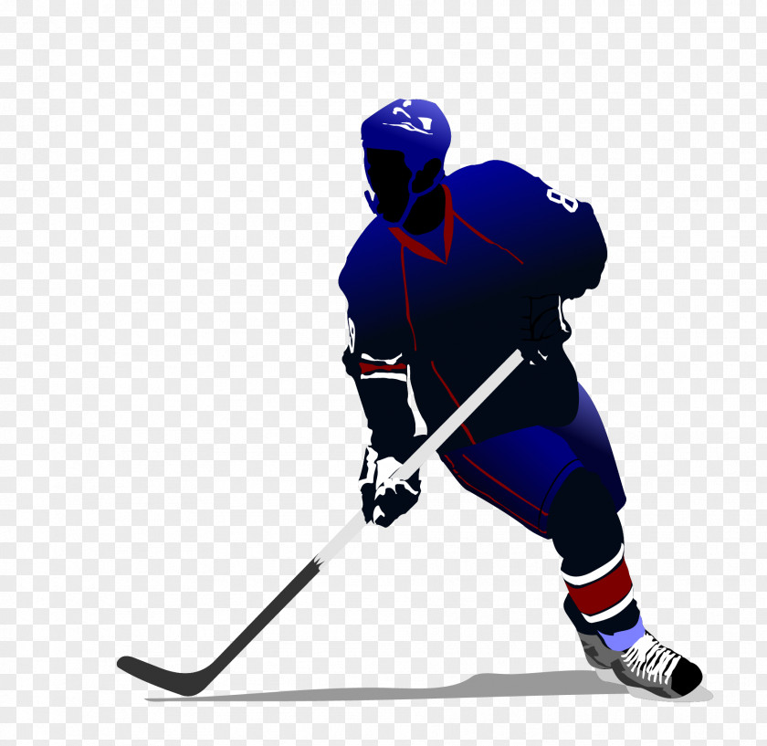Hockey Players Ice Air Clip Art PNG