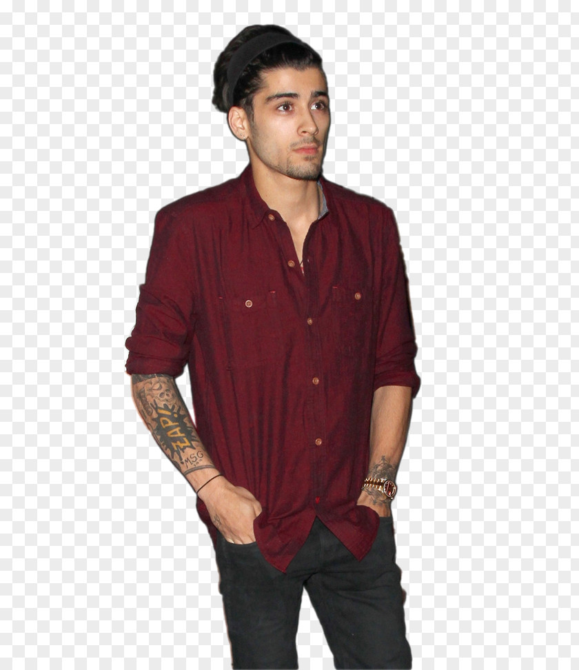 Zayn Malik T-shirt Textile Sleeve Button PNG