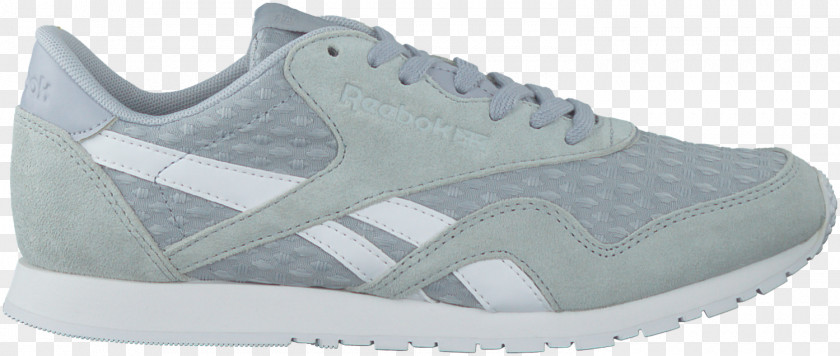 Reebok Sneakers Shoe Leather Grey PNG