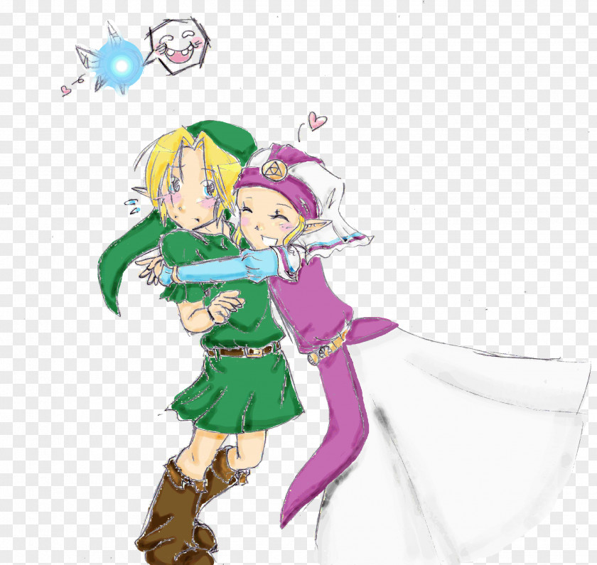 The Legend Of Zelda Link Impa Artist PNG