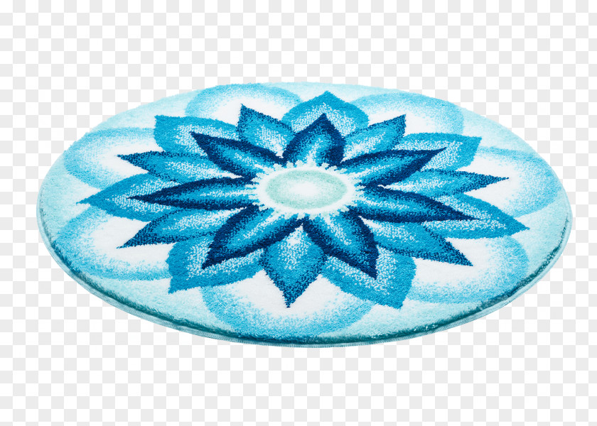 Blue Mandala Love Carpet Heart Preposition PNG