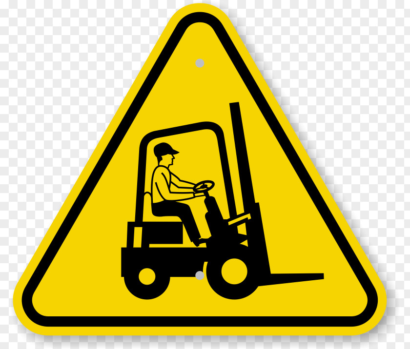 Forklift Operator Decal Sticker Powered Industrial Trucks PNG