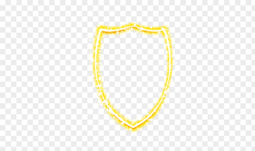 Gold Frame Material Yellow Area Pattern PNG