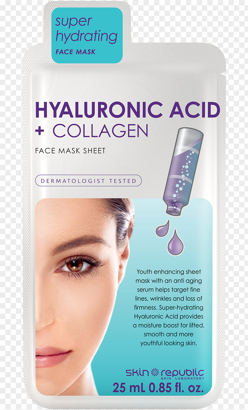 Hyaluronic Acid Face Lotion Collagen Eyelash PNG