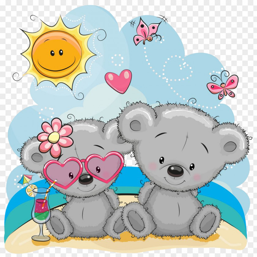Love Teddy Bear PNG