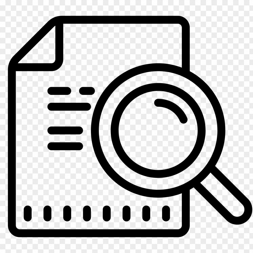 Modern Magnifying Glass Computer Software PNG