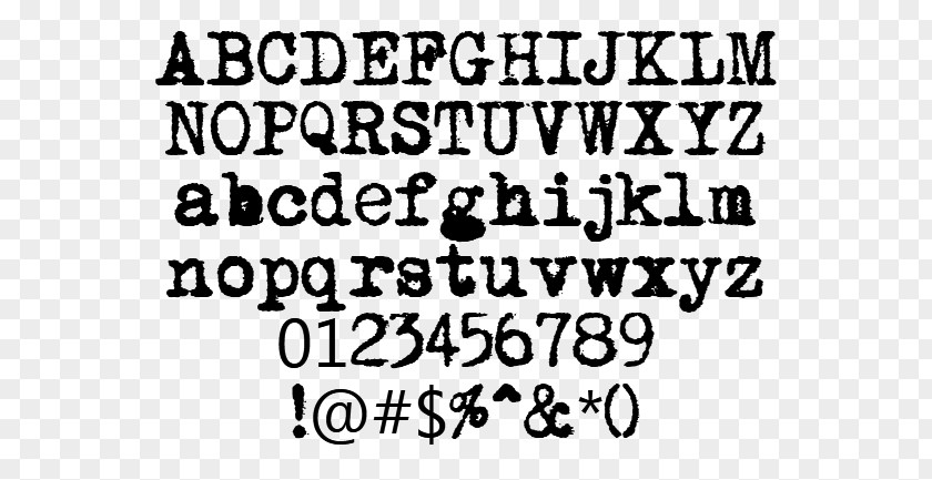Old Typewriter Microsoft Word Logo Sort Font PNG