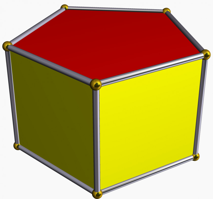 Shape Pentagonal Prism Hexagonal Polyhedron PNG