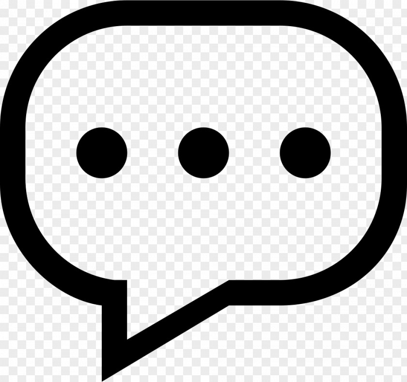 Smiley Text Message Speech Conversation PNG