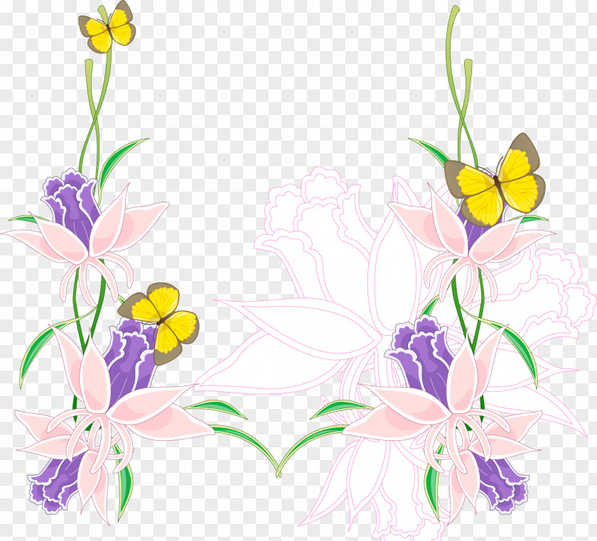 Violet Family Spring Plant Stem PNG