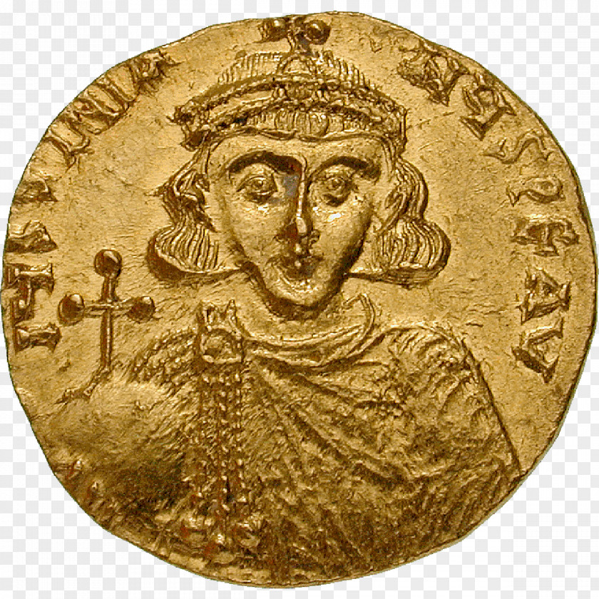 Coin Byzantine Empire Roman Constantinople Solidus PNG