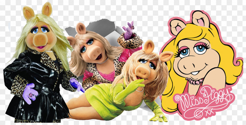 Miss Piggy Kermit The Frog Fozzie Bear Swedish Chef Muppets PNG