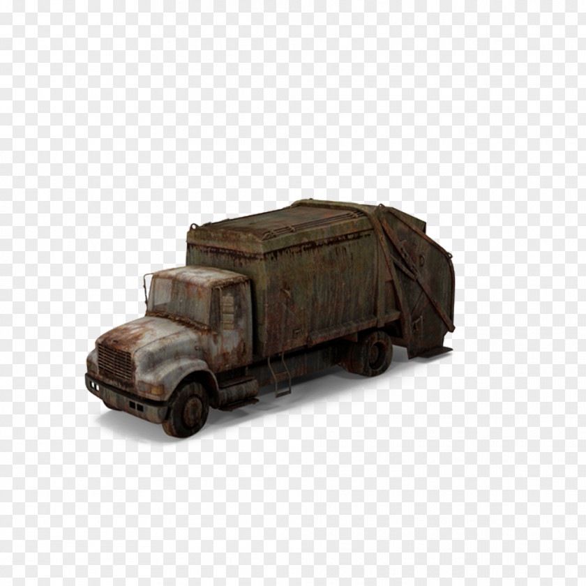 Rusty Dump Truck Car PNG