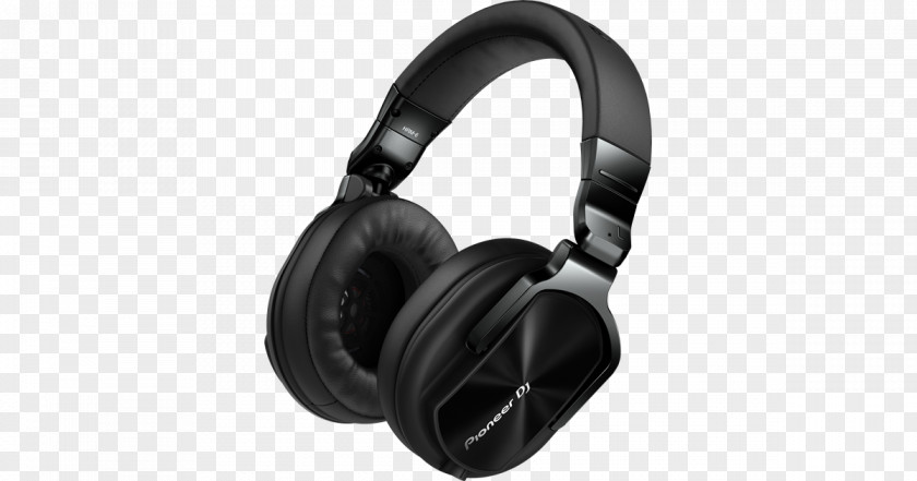 Black Headphones Pioneer DJ Disc Jockey Studio Monitor Controller PNG