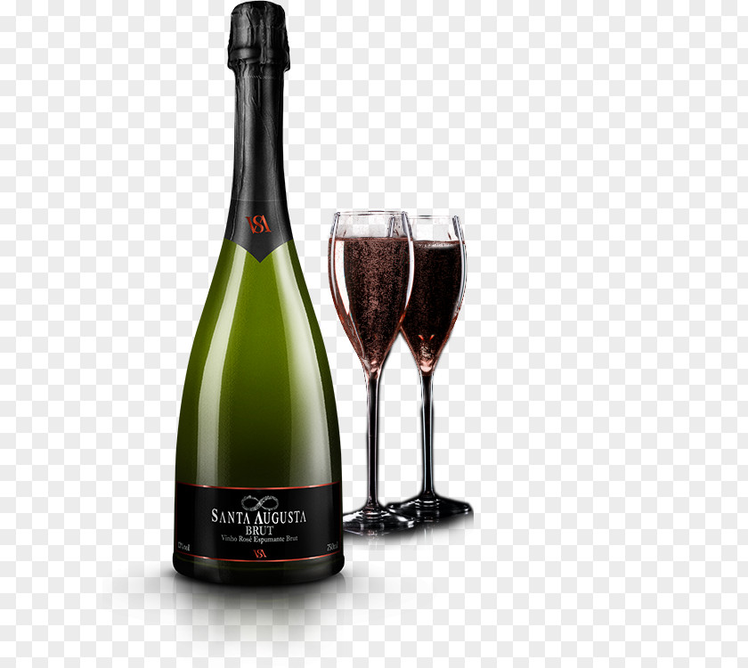 Champagne Sparkling Wine Muscat Rosé PNG