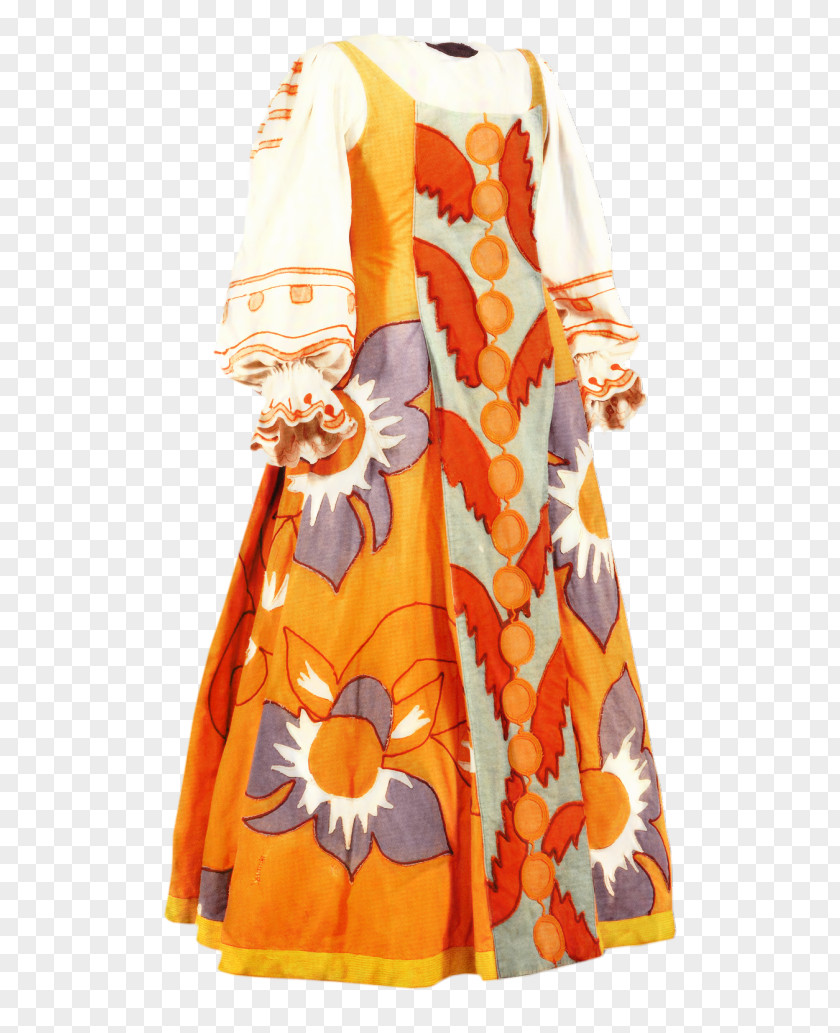 Dress Day Golden Background PNG