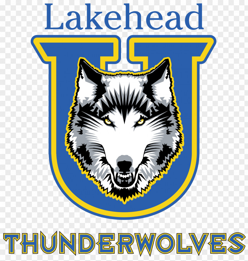 Lakehead University Brock Of Windsor Thunderwolves Ontario Athletics PNG