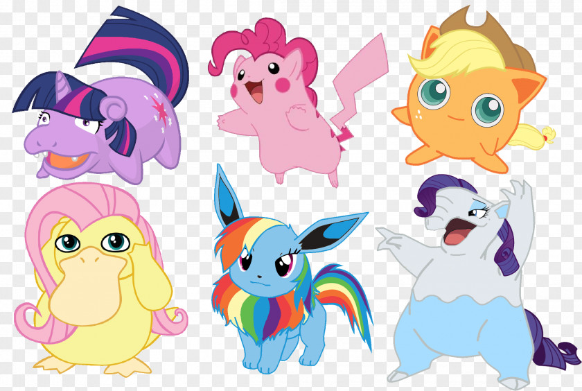 My Little Pony Rarity Twilight Sparkle Rainbow Dash Pinkie Pie Applejack PNG