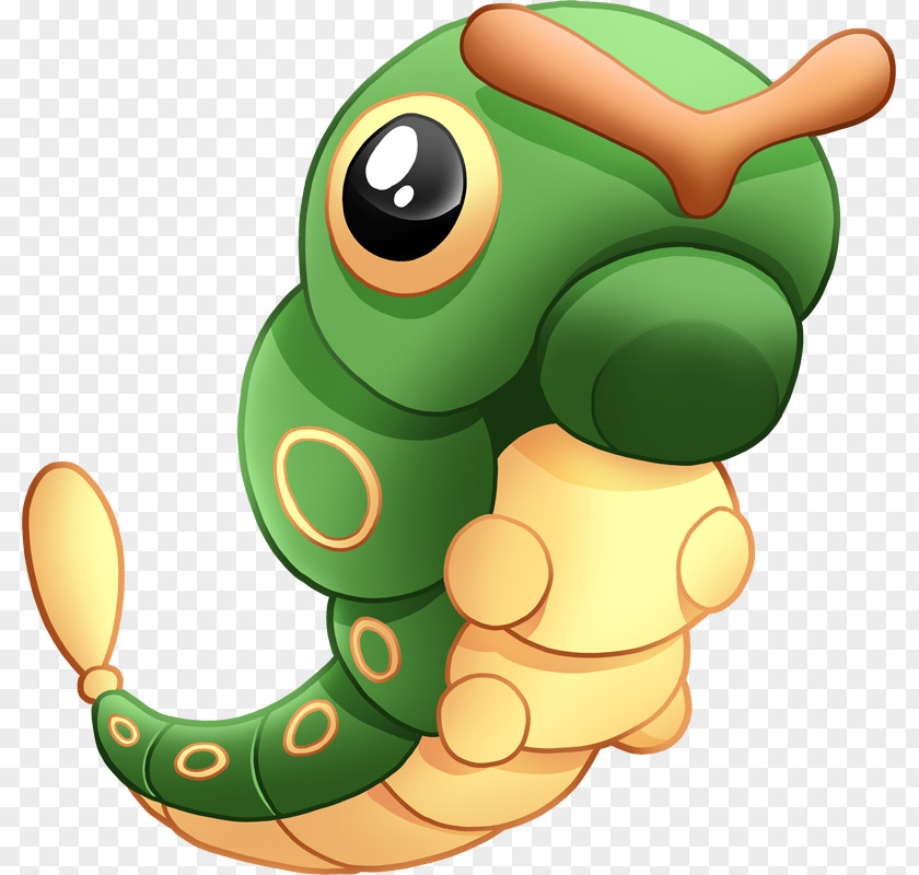 Pokémon Yellow Caterpie Metapod Butterfree PNG