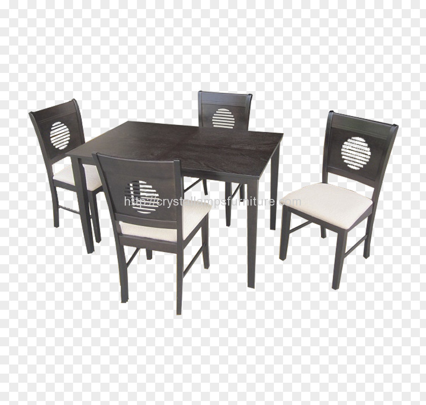 Table Dining Room Chair Furniture Wicker PNG