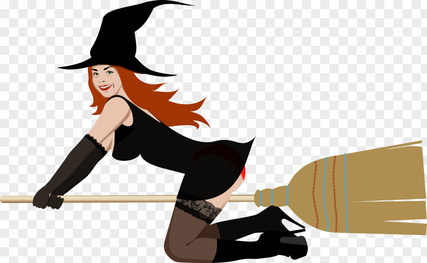 Witch Witch's Broom Witchcraft Clip Art PNG