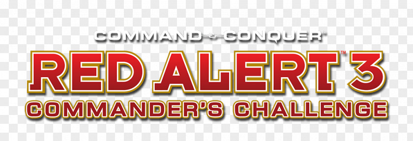 Commander’s Challenge Logo Banner BrandCommand And Conquer Command & Conquer: Red Alert 3 PNG