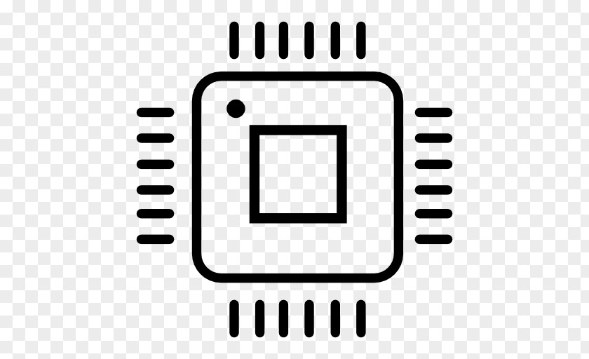 Computer Integrated Circuits & Chips Hardware Symbol PNG