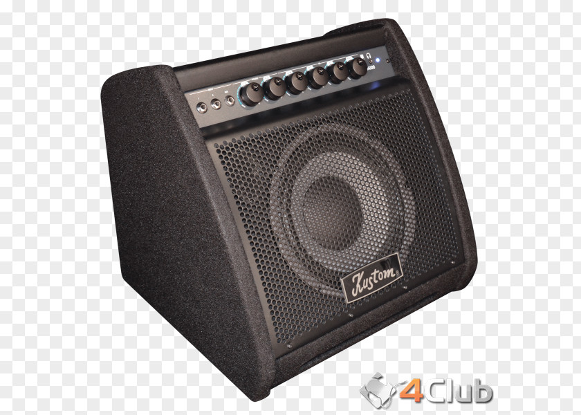 Drums Subwoofer Guitar Amplifier Sound Box Electronic Kustom Amplification PNG