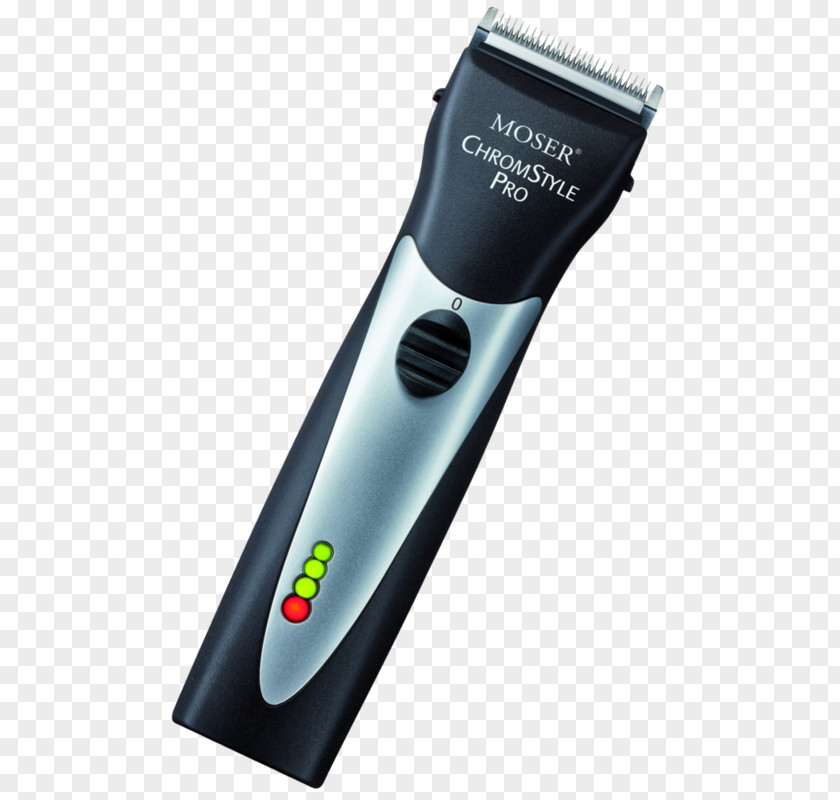 Model Hair Clipper Moser ProfiLine ChromStyle Pro 1400 Professional Classic PNG