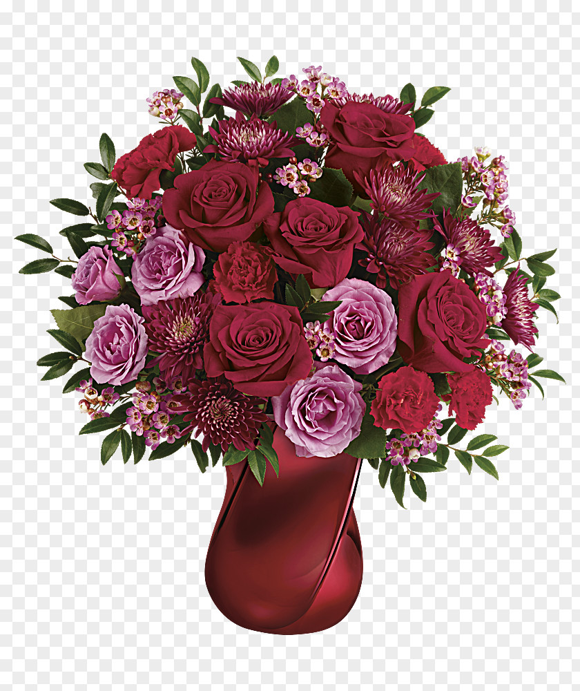 Rich Flowers Flower Bouquet Valentine's Day Floristry Gift PNG