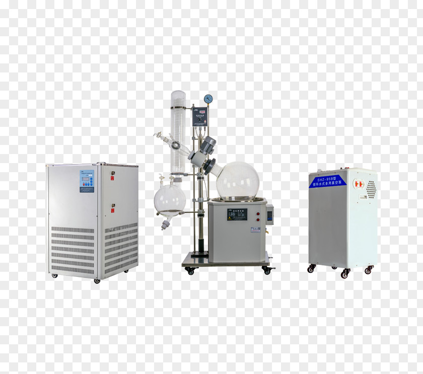Rotary Evaporator Chemical Reactor Vacuum Crystallization PNG