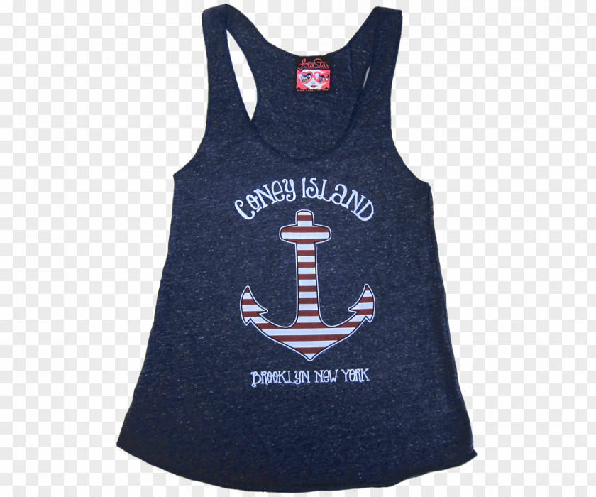T-shirt Coney Island Cyclone Gilets Sleeveless Shirt Lola Star Boardwalk PNG