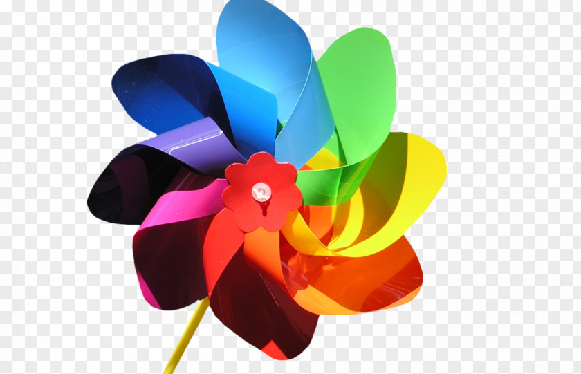 Toy Pinwheel Windmill Paper Color Wind Turbine PNG
