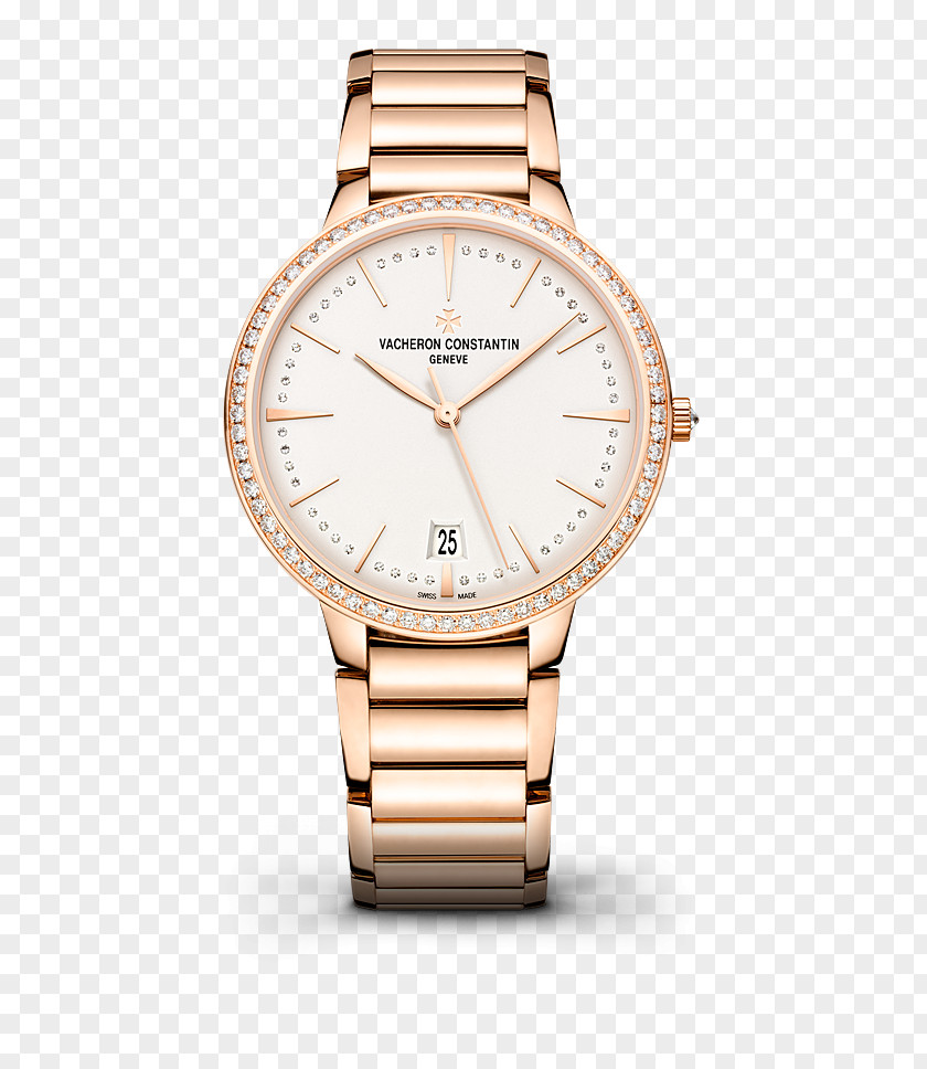 Vacheron Constantin Watches Rose Gold Watch Female Form Automatic Jewellery Retail PNG