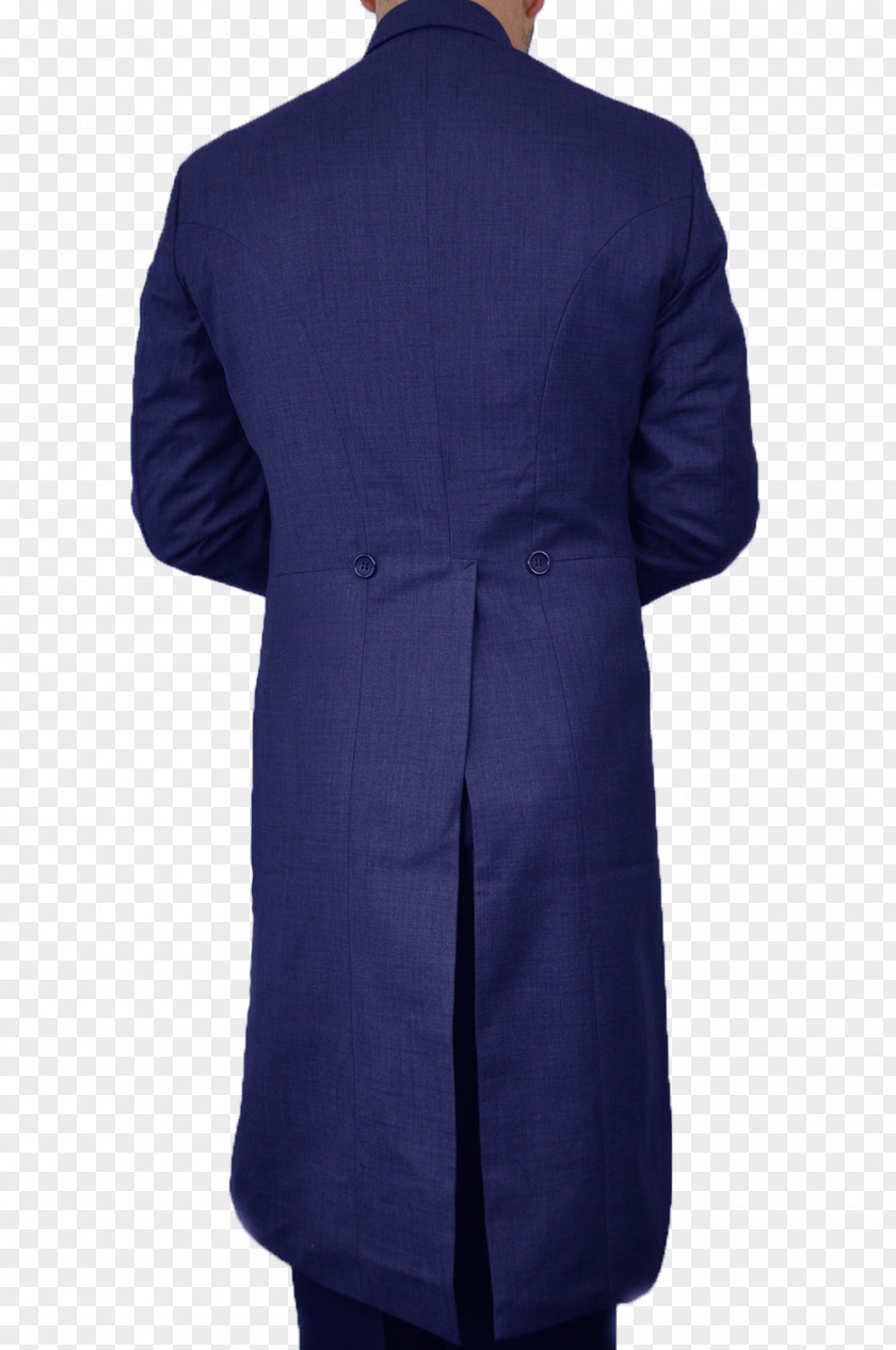 Wedding Coat Cobalt Blue Overcoat PNG